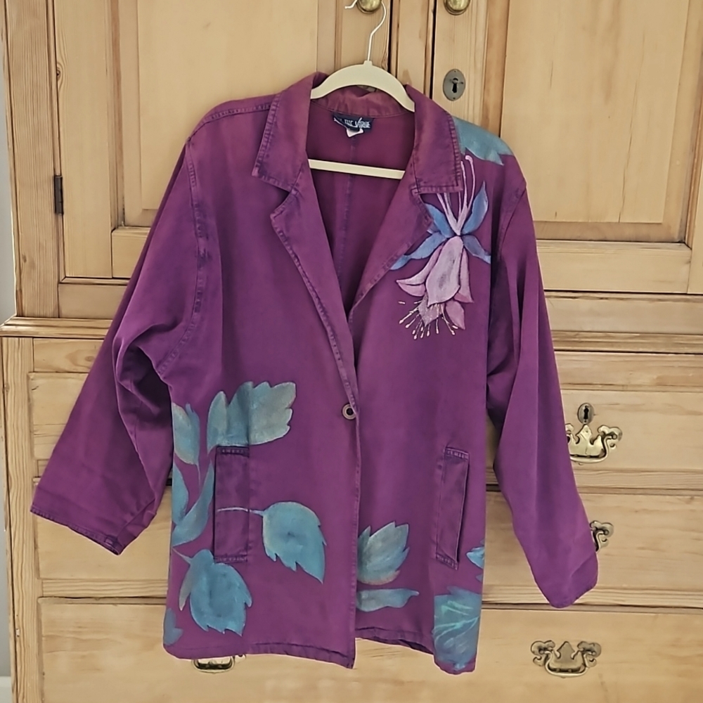 Vintage denim jacket OS